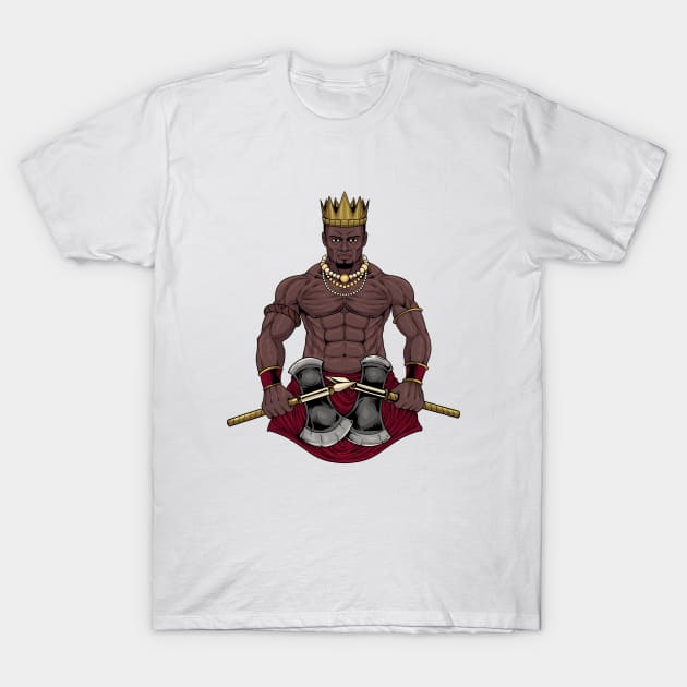 God of the Yoruba religion - Aganju T-Shirt by Modern Medieval Design